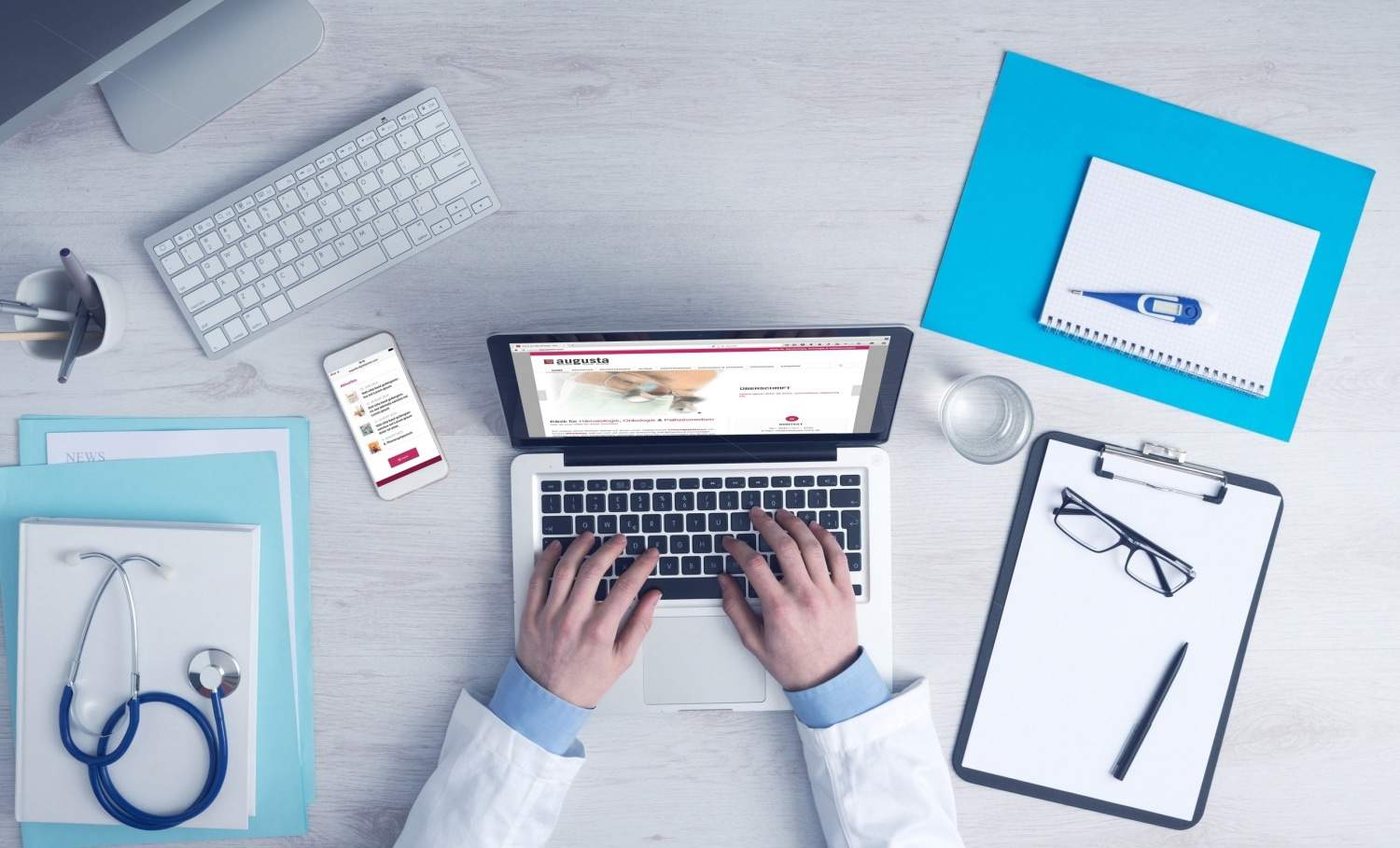 Responsive Webdesign Augusta Kliniken Bochum Hattingen
